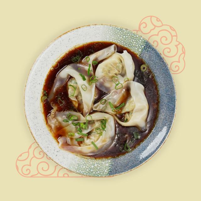 Chicken & Shiitake Mushroom Wonton (4 pcs)