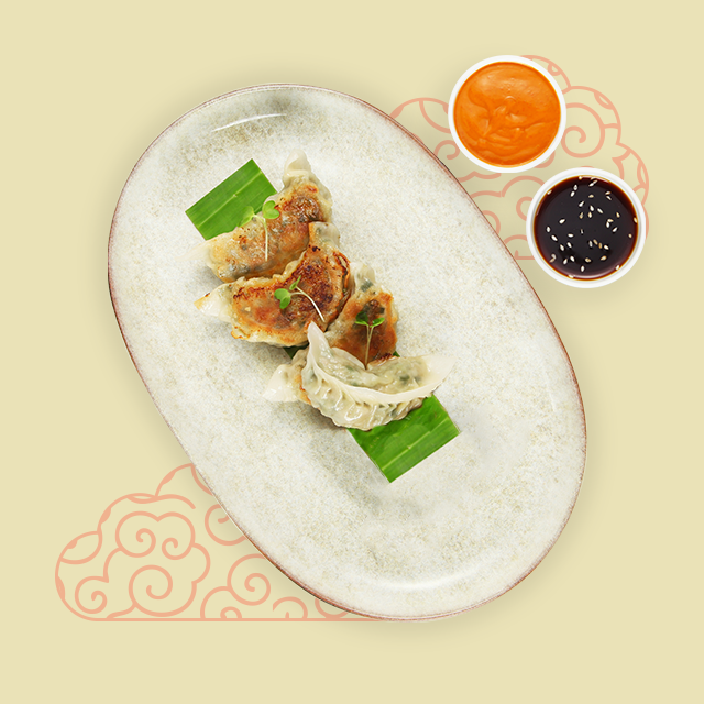 Yasai Gyozas (4 pcs)